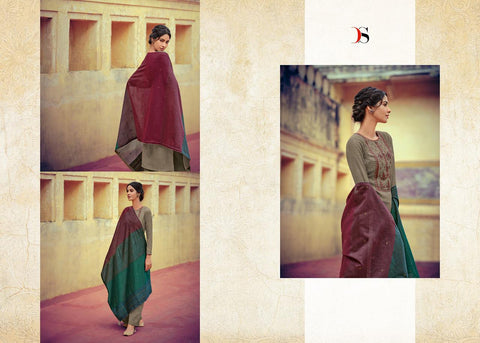 Deepsy Suit Presents Zariah Pashmina Printed Embroidery Work Fancy Designer Salwar Kameez