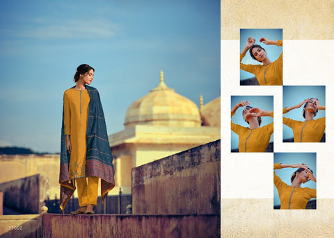 Deepsy Suit Presents Zariah Pashmina Printed Embroidery Work Fancy Designer Salwar Kameez