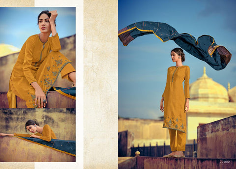 Deepsy Suit Presents Zariah Pashmina Printed Embroidery Work Fancy Designer Salwar Kameez