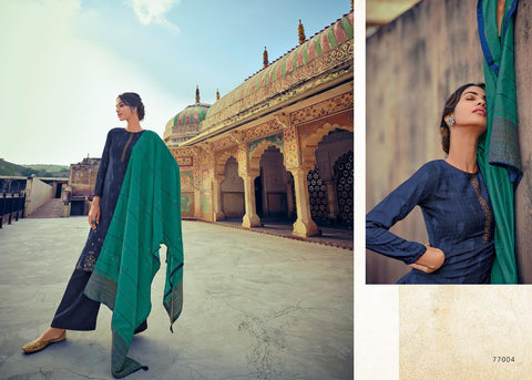 Deepsy Suit Presents Zariah Pashmina Printed Embroidery Work Fancy Designer Salwar Kameez