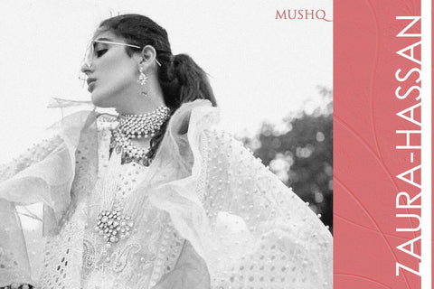 Zaura Hassan Mushq Pakistani Designer Salwar Kameez