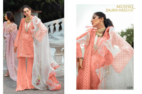 Zaura Hassan Mushq Pakistani Designer Salwar Kameez
