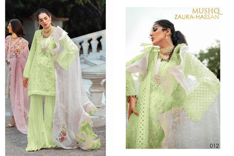 Zaura Hassan Mushq Pakistani Designer Salwar Kameez