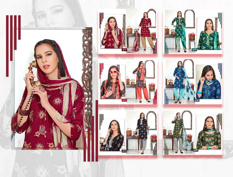 Trendy Presents Zeel Rayon Daily Wear Readymade Salwar Suits