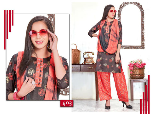 Trendy Presents Zeel Rayon Daily Wear Readymade Salwar Suits