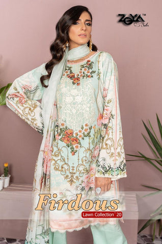 Zoya Lawn - Ready to wear tops Fabric: Georgette/ chiffon