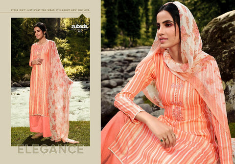 Zubeda Launched Zeen Pure Pashmina Printed Fancy Designer Salwar Kameez