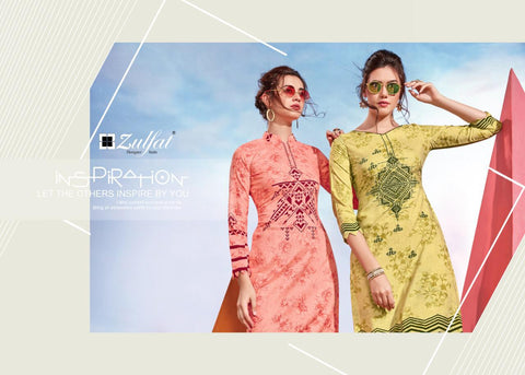 Zulfat Designer Studio Regina Stylish Casual Wear Collection