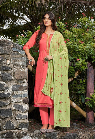 Kessi Fabric Launched Taj Vol 2 Jam Silk Embroidery Work Fancy Designer Salwar Suits
