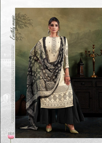 Bipson Presents Rangini Pure Pashmina Printed Fancy Designer Salwar Kameez