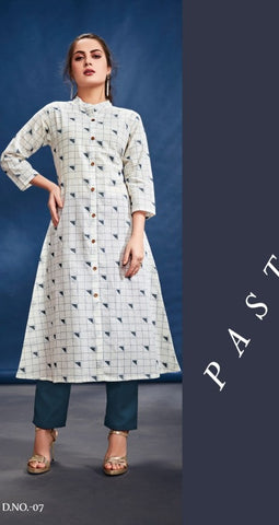 Karika Launched Waves Vol 1 Cotton Casual Wear Kurtis Collection