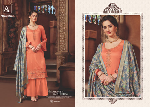 Alok Suit Baghban Attractive Trendy Salwar Suits Collection