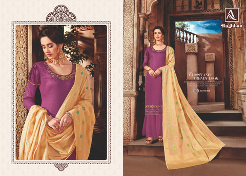 Alok Suit Baghban Attractive Trendy Salwar Suits Collection