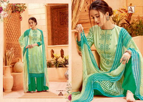 Alok Suit Saira Pakistani Designer Salwar Kameez Collection