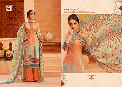 Alok Suit Saira Pakistani Designer Salwar Kameez Collection
