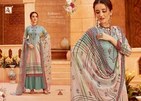 Alok Suit Saira Pakistani Designer Salwar Kameez Collection