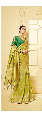 Kessi Fab Presents Shubh Mangalam Heavy Banarasi Silk Fancy Designer Sarees