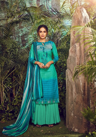 Belliza Designer Studio Presents Julia Pashmina Printed Fancy Designer Salwar Kameez