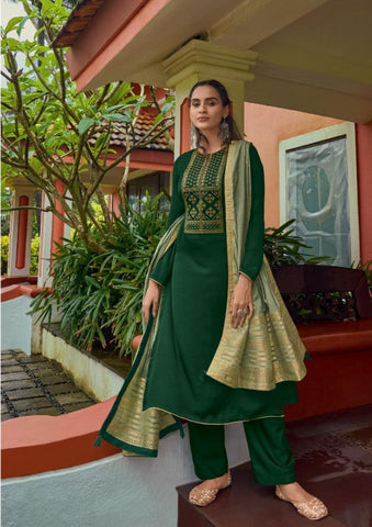 Deepsy Suits Launched Royal Touch 2 Mini Silk & Self Embroidery Fancy Designer Salwar Suits