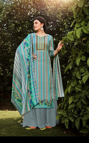Sargam Prints Presents Queene Pashmina Printed Fancy Designer Salwar Kameez