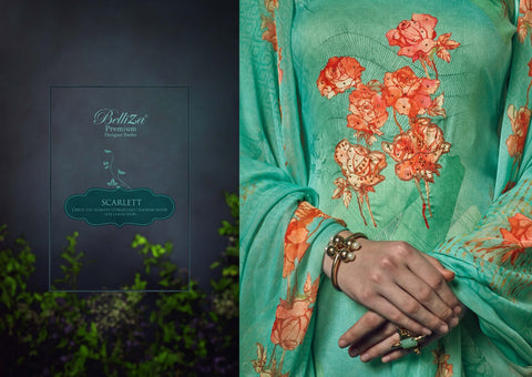 Belliza Designer Studio Scarlett Jam Cotton Digital Printed Salwar Kameez