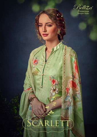 Belliza Designer Studio Scarlett Jam Cotton Digital Printed Salwar Kameez