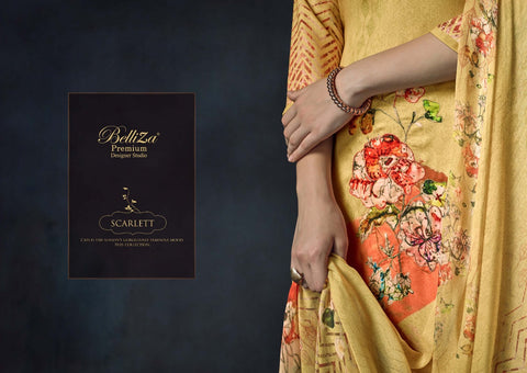 Belliza Designer Studio Scarlett Jam Cotton Digital Printed Salwar Kameez