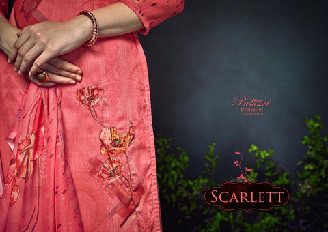 Belliza Designer Studio Scarlett Jam Cotton Digital Printed Salwar Kameez