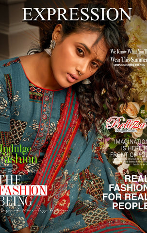 BELLIZA DESIGNER STUDIO BRINGS EXPRESSION PREMIUM RAYON SUITS
