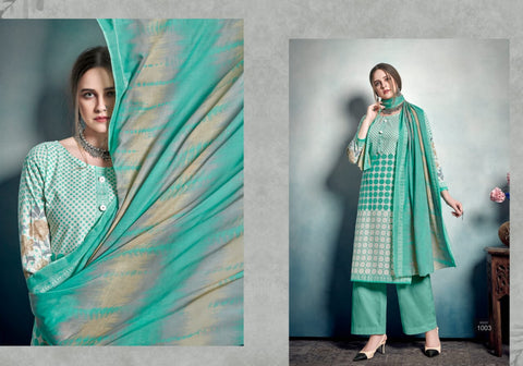 Bipson Queen Cotton Casual Wear Salwar suits