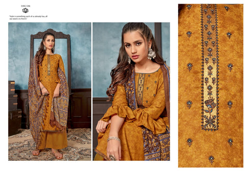 Bipson Presents Ruhani Pashmina Designer Salwar Suits