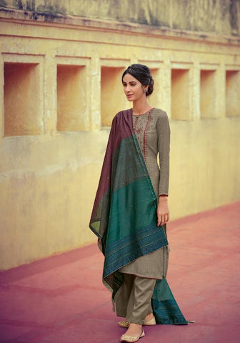 Deepsy Suit Presents Zariah Pashmina Printed Embroidery Work Fancy Designer Salwar Kameez