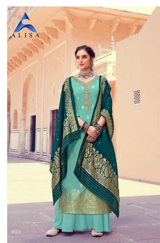 Alisa Presents Akira Jacquard Fancy Designer Salwar Suits
