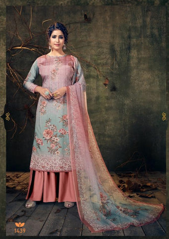 Rani Trendz Presents Sehar Heavy Silk Crape Printed Fancy Designer Salwar Kameez