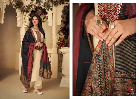Deepsy Suit Panghat 4 Nx Duptta Cotton Mal Foil Print Jam Cotton Designer Salwar Kameez