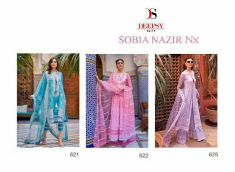 Deepsy Suits Sobia Nazir Nx Cotton Pakistani Salwar Kameez