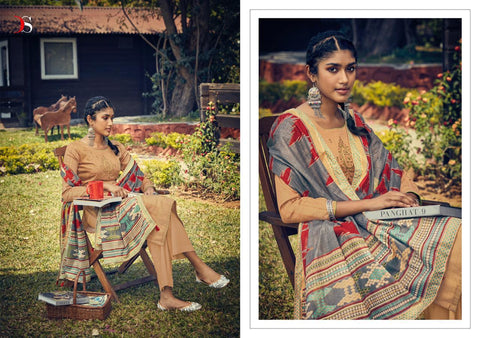 Deepsy Suits Panghat Vol 9 Jam Silk Cotton Embroidery Pakistani Suit