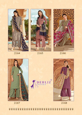 Dehliz Trends Snapchat Rose Silk Stylish Designer Kurti plazzo Collection