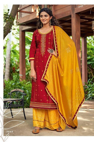 Kessi Launched Safari Jam Silk Embroidery Work Fancy Designer Salwar Kameez