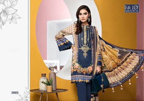Fairlady Viva Anaya Cotton Printed Salwar Suits Collections