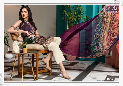 Fairlady Viva Anaya Cotton Printed Salwar Suits Collections