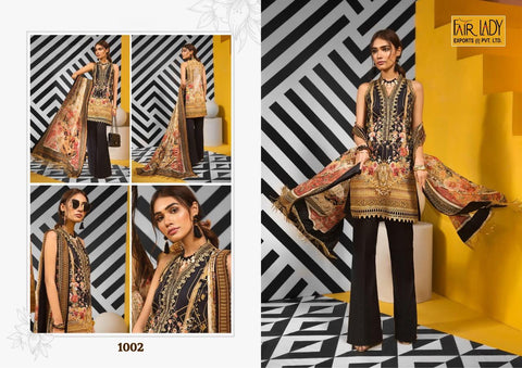 Fairlady Viva Anaya Cotton Printed Salwar Suits Collections
