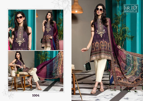 Fairlady Viva Anaya Cotton Printed Salwar Suits Collections