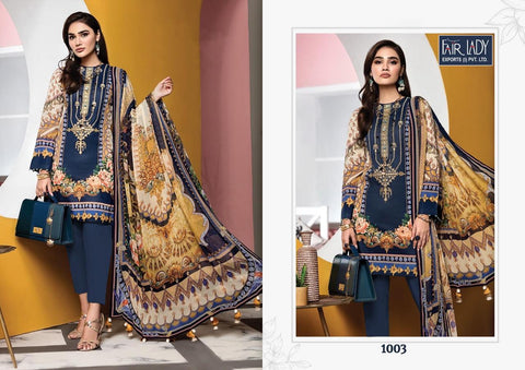 Fairlady Viva Anaya Cotton Printed Salwar Suits Collections