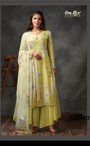 Omtex Presents Row Asfa Silk Fancy Designer Salwar Kameez