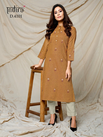 Indira Apparels Sinesse Cotton Fancy Designer Kurtis