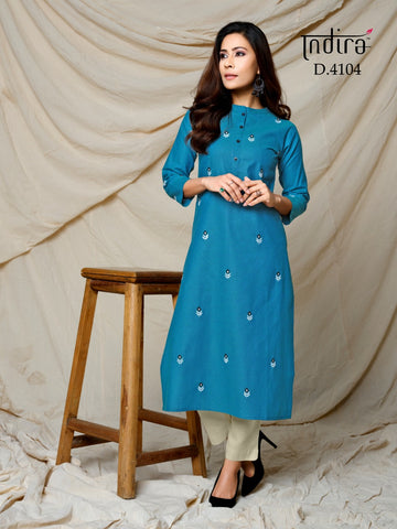 Indira Apparels Sinesse Cotton Fancy Designer Kurtis