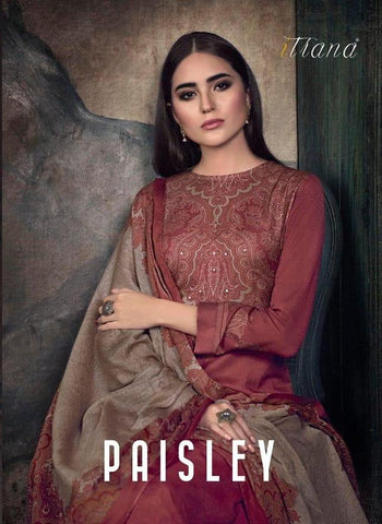 Itrana Paisley Viscose Modal Digital Printed Salwar Kameez