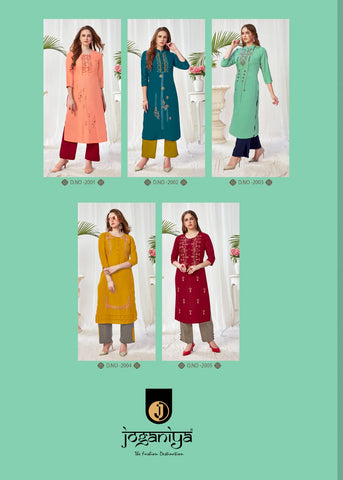 Jogniya Blush Vol 2 Designer Muslim Salwar Kurtis