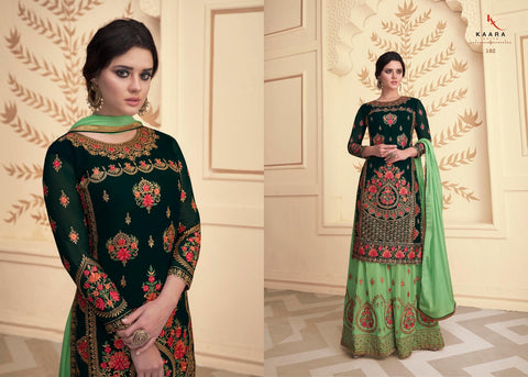 Kaara Suits Maharani georgette Pakistani Salwar Suit